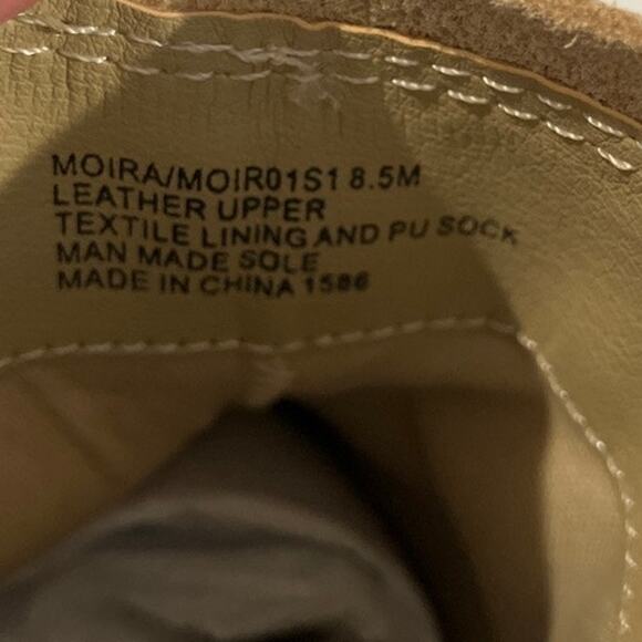 Steve Madden Womens Boots Sand Suede Moira Bootie Casual 8.5 - Picture 4 of 7